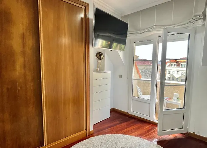 Daire Atico Palmeras Caldas De Reis